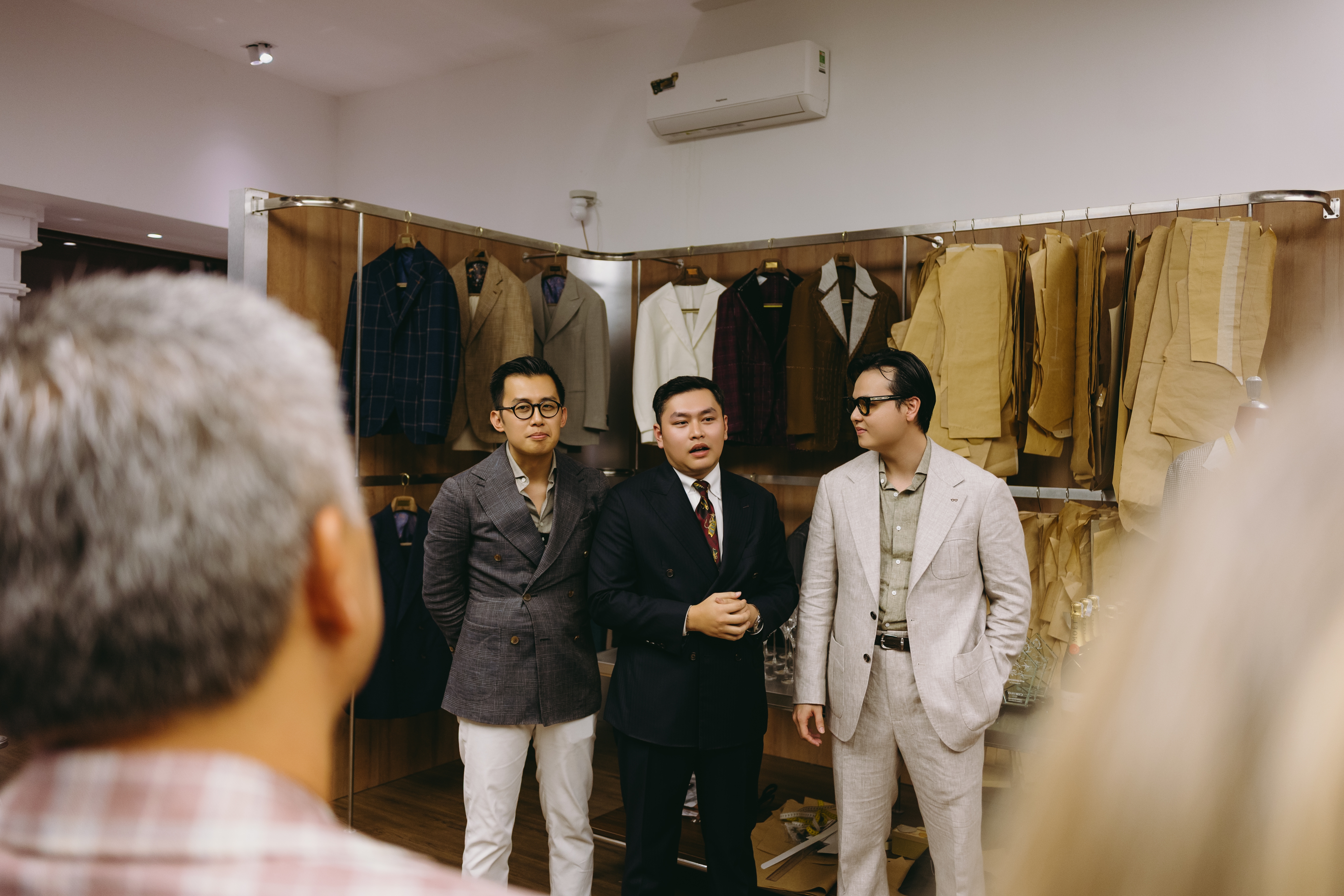 Sony Mai of Corthay Paris presenting at Marcher Saigon