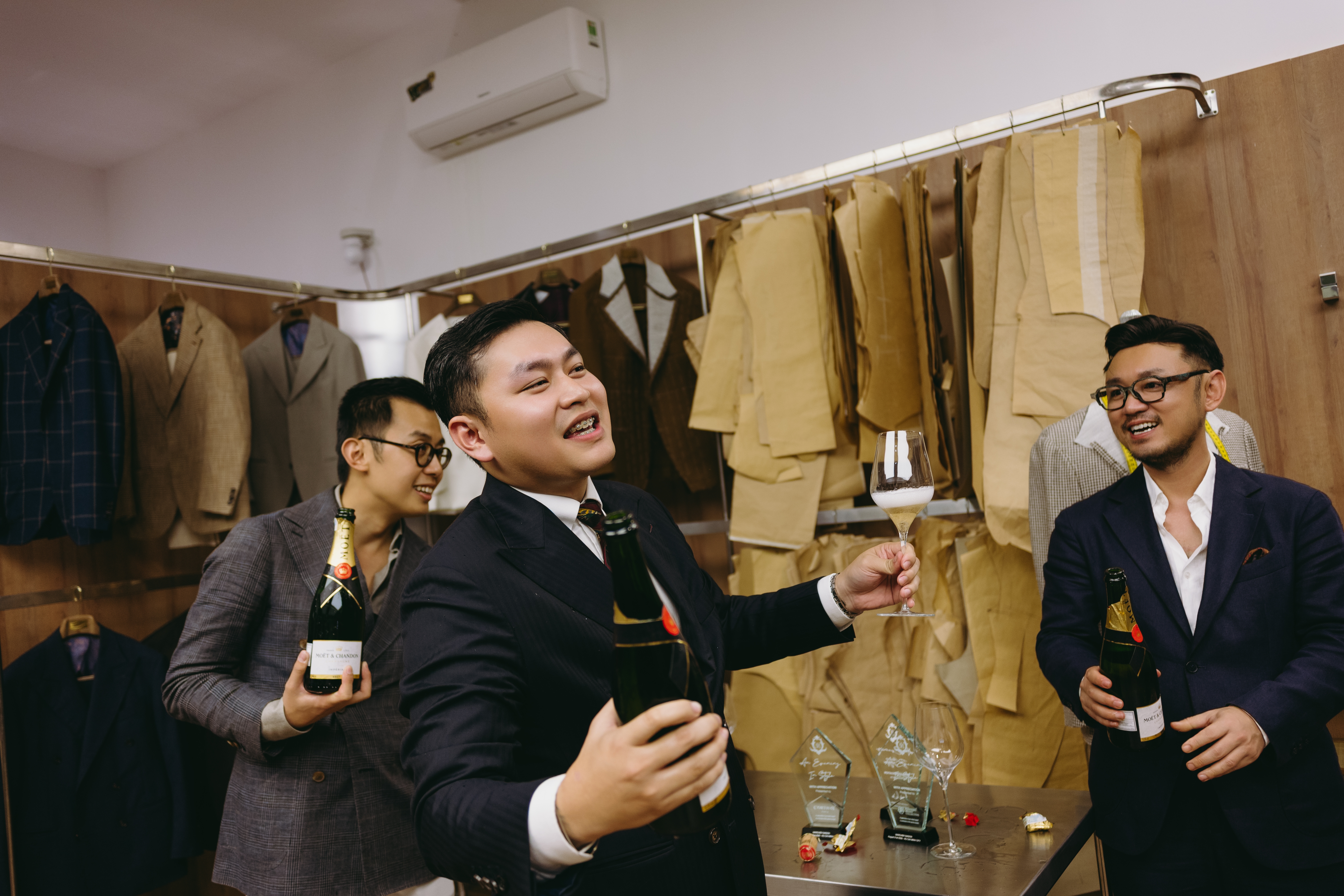 Sony Mai and Marcher Saigon host at the trunk show